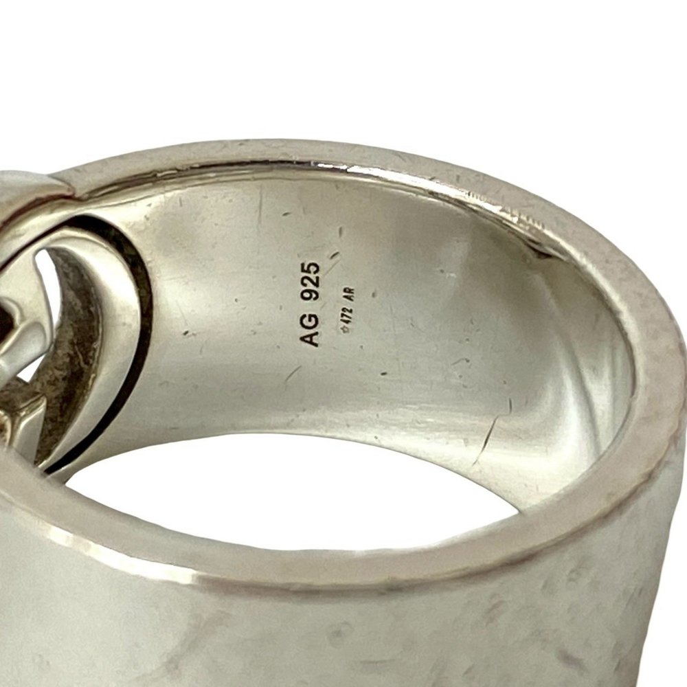 Gucci Interlocking Double G Ring, 925 Sterling Si… - image 4